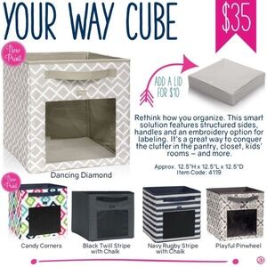 Thirty One Your Way Cube and Lid